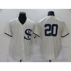 Chicago White Sox #20 Danny Mendick 2021 Cream JEROMEN Field of Dreams Cool Base Stitched Jersey
