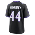 B.Ravens #44 Marlon Humphrey Black JEROMEN Alternate Game Jersey