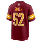 W.Commanders #52 Preston Smith Burgundy JEROMEN Team Game Jersey