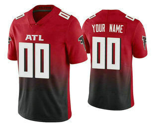 Custom A.Falcons 2020 Red JEROMEN Active Player Limited Stitched Jersey