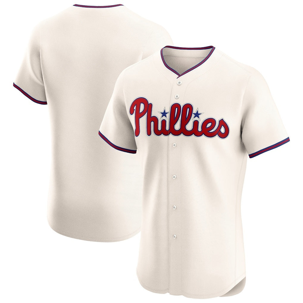 Philadelphia Phillies Cream JEROMEN Alternate Elite Jersey