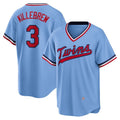 Minnesota Twins #3 Harmon Killebrew Light Blue JEROMEN Road Cooperstown Collection Player Jersey