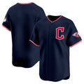 Cleveland Guardians Blank Navy JEROMEN 2025 Alternate Limited Stitched Jersey