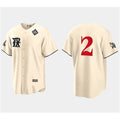Texas Rangers #2 Marcus Semien Cream JEROMEN 2023 World Series City Connect Stitched Jersey