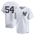 New York Yankees #54 Max Fried White JEROMEN Home Limited Player Jersey
