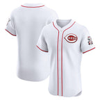 Cincinnati Reds White JEROMEN Home Elite Jersey