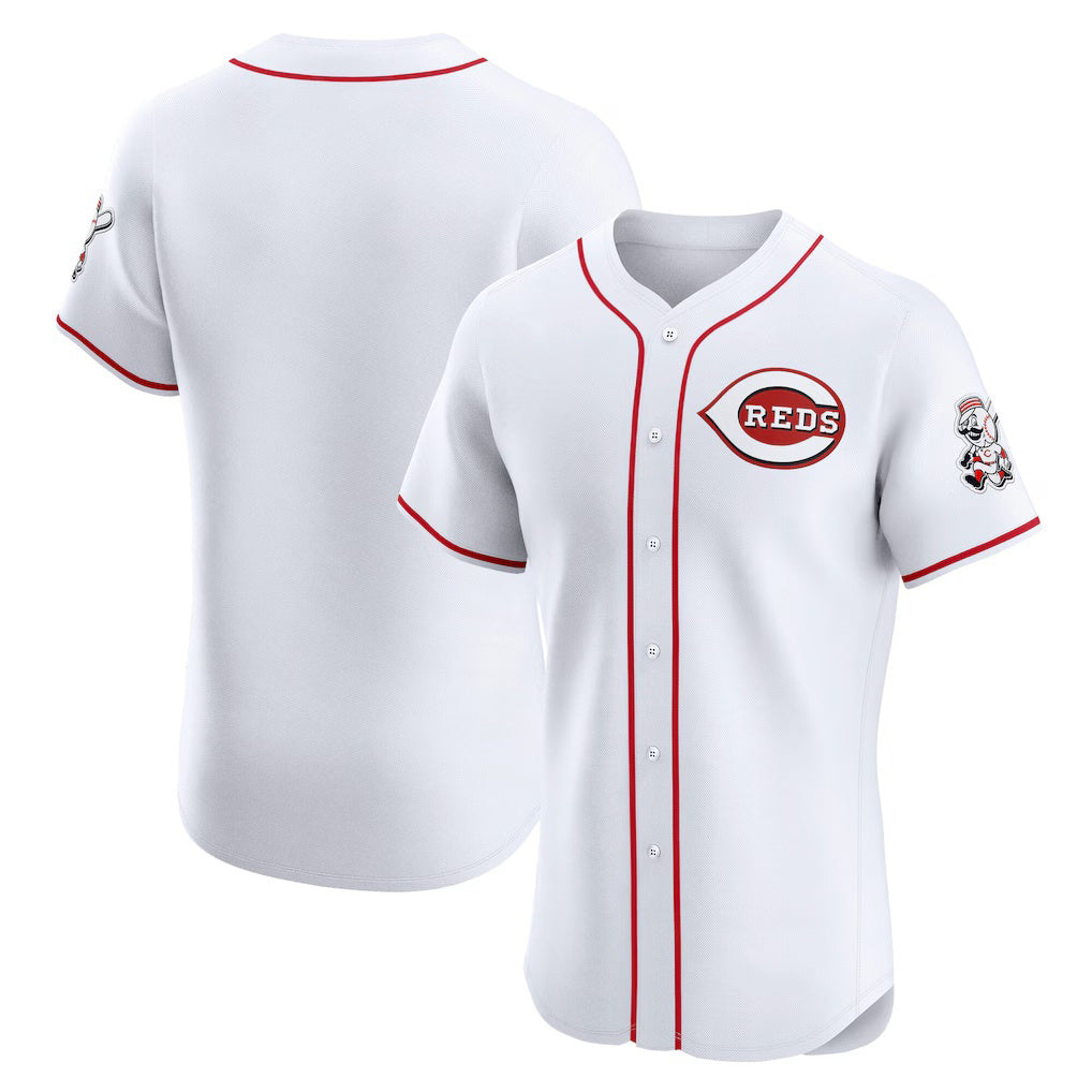 Cincinnati Reds White JEROMEN Home Elite Jersey