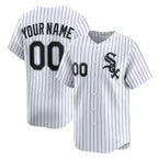 Custom Chicago White Sox White JEROMEN Home Limited Jersey
