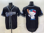 Los Angeles Dodgers Team Big Logo B2B Champs 2026 Black JEROMEN Out Style Vapor Limited Stitched Jersey