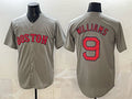 Boston Red Sox #9 Ted Williams Grey JEROMEN Cool Base Stitched Jersey