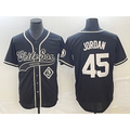 Chicago White Sox #45 Michael Jordan Black JEROMEN Cool Base Stitched Jersey