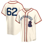 San Francisco Giants #62 Logan Webb Cream JEROMEN 2024 Rickwood Classic Stitched Jersey