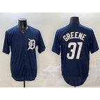 Detroit Tigers #31 Riley Greene Navy JEROMEN Cool Base Stitched Jersey