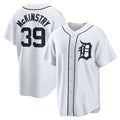 Detroit Tigers #39 Zach McKinstry White JEROMEN Home Replica Jersey