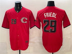 Cincinnati Reds #29 TJ Friedl Red JEROMEN 2026 City Connect Stadium Stitched Jersey