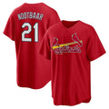 St. Louis Cardinals #21 Lars Nootbaar Red JEROMEN Big & Tall Alternate Replica Player Jersey