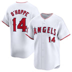 Los Angeles Angels #14 Logan O'Hoppe White JEROMEN Home Limited Stitched Jersey