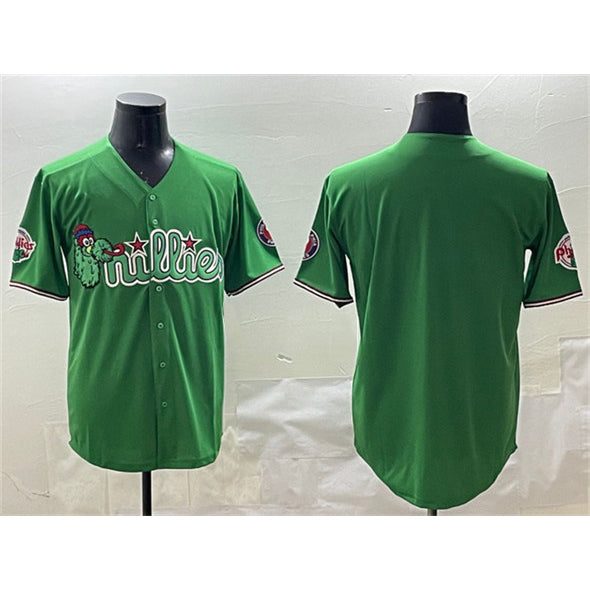 Philadelphia Phillies Blank Green JEROMEN Phanatic Limited Stitched Jersey 2