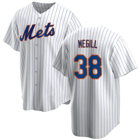 New York Mets #38 Tylor Megill White JEROMEN Cool Base Stitched Jersey