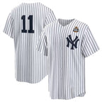 New York Yankees #11 Anthony Volpe White JEROMEN 2024 World Series Cool Base Stitched Jersey