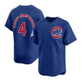 Chicago Cubs #4 Pete Crow-Armstrong Royal JEROMEN Limited Stitched Jersey