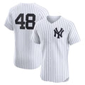 New York Yankees #48 Paul Goldschmidt White JEROMEN Home Elite Player Jersey