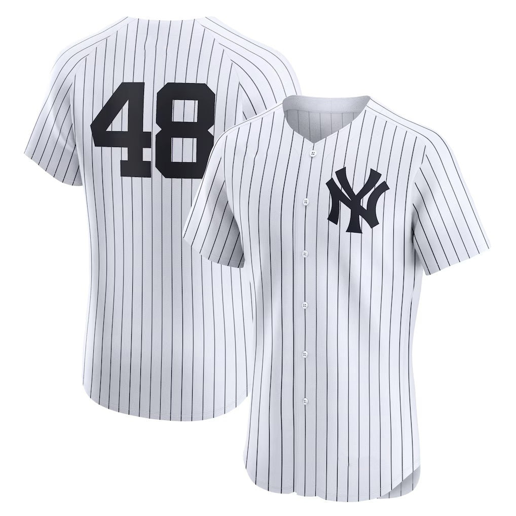 New York Yankees #48 Paul Goldschmidt White JEROMEN Home Elite Player Jersey