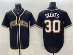 Pittsburgh Pirates #30 Paul Skenes 2026 Fashion Black JEROMEN Out Stitched Jersey