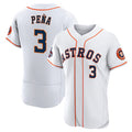 Houston Astros #3 Jeremy Pena 2022 World Series White JEROMEN Flex Base Stitched Jersey
