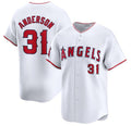 Los Angeles Angels #31 Tyler Anderson White JEROMEN Home Limited Stitched Jersey