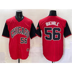 Chicago White Sox #56 Mark Buehrle Red Black JEROMEN 2025 City Connect Limited Stitched Jersey