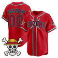 Custom Arizona Diamondbacks x One Piece Red JEROMEN Vapor Premier Limited Jersey - Stitched