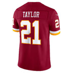 W.Commanders #21 Sean Taylor Burgundy JEROMEN Team Vapor F.U.S.E. Stitched Retired Limited Jersey