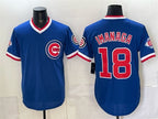 Chicago Cubs #18 Shota Imanaga Royal JEROMEN 150th Anniversary Throwback Vapor Limited Stitched Jersey