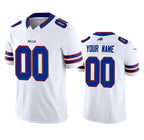 Custom B.Bills Active Player White JEROMEN 2023 F.U.S.E. Vapor Untouchable Limited Stitched Jersey