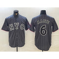 New York Mets #6 Starling Marte Gray JEROMEN 2024 City Connect Cool Base Stitched Jersey 2