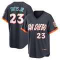 San Diego Padres #23 Fernando Tatis Jr. Obsidian JEROMEN 2026 City Connect Stadium Jersey