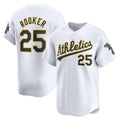 Oakland Athletics #25 Brent Rooker White JEROMEN Home Limited Player Jersey
