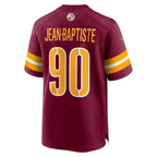 W.Commanders #90 Javontae Jean-Baptiste Burgundy JEROMEN Game Jersey