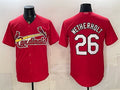 St. Louis Cardinals #26 JJ Wetherholt Red JEROMEN Cool Base Stitched Jersey