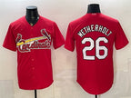 St. Louis Cardinals #26 JJ Wetherholt Red JEROMEN Cool Base Stitched Jersey