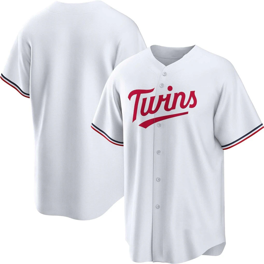 Minnesota Twins White JEROMEN Home Replica Team Jersey