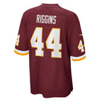 W.Football Team #44 John Riggins Burgundy JEROMEN Retired Player Jersey