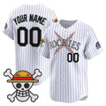 Custom Colorado Rockies x One Piece White JEROMEN Vapor Premier Limited Jersey - Stitched