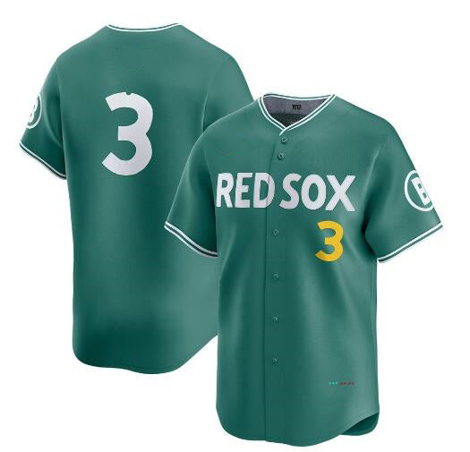 Boston Red Sox #3 Ceddanne Rafaela Green JEROMEN 2025 City Connect Limited Stitched Jersey
