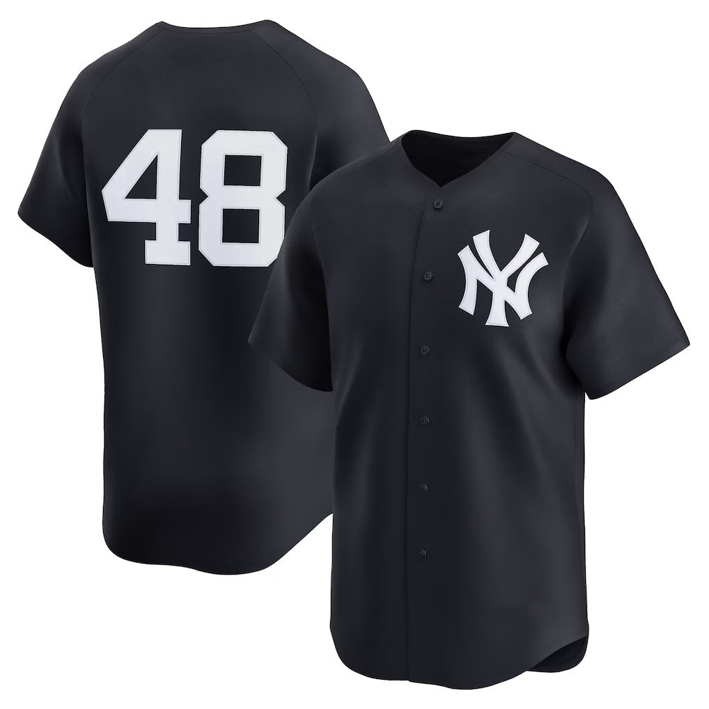 New York Yankees #48 Paul Goldschmidt Navy JEROMEN Alternate 2 Limited Jersey