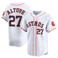 Houston Astros #27 Jose Altuve White JEROMEN Home Limited Player Jersey