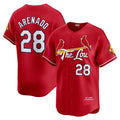 St. Louis Cardinals #28 Nolan Arenado Red JEROMEN 2024 City Connect Limited Player Jersey