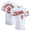 Baltimore Orioles #2 Gunnar Henderson White JEROMEN Home Elite Jersey