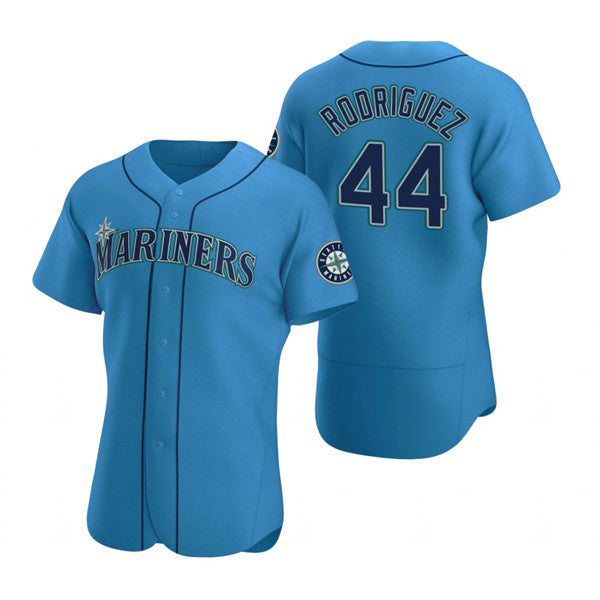 Seattle Mariners #44 Julio Rodr¨ªguez Royal JEROMEN Flex Base Stitched Jersey